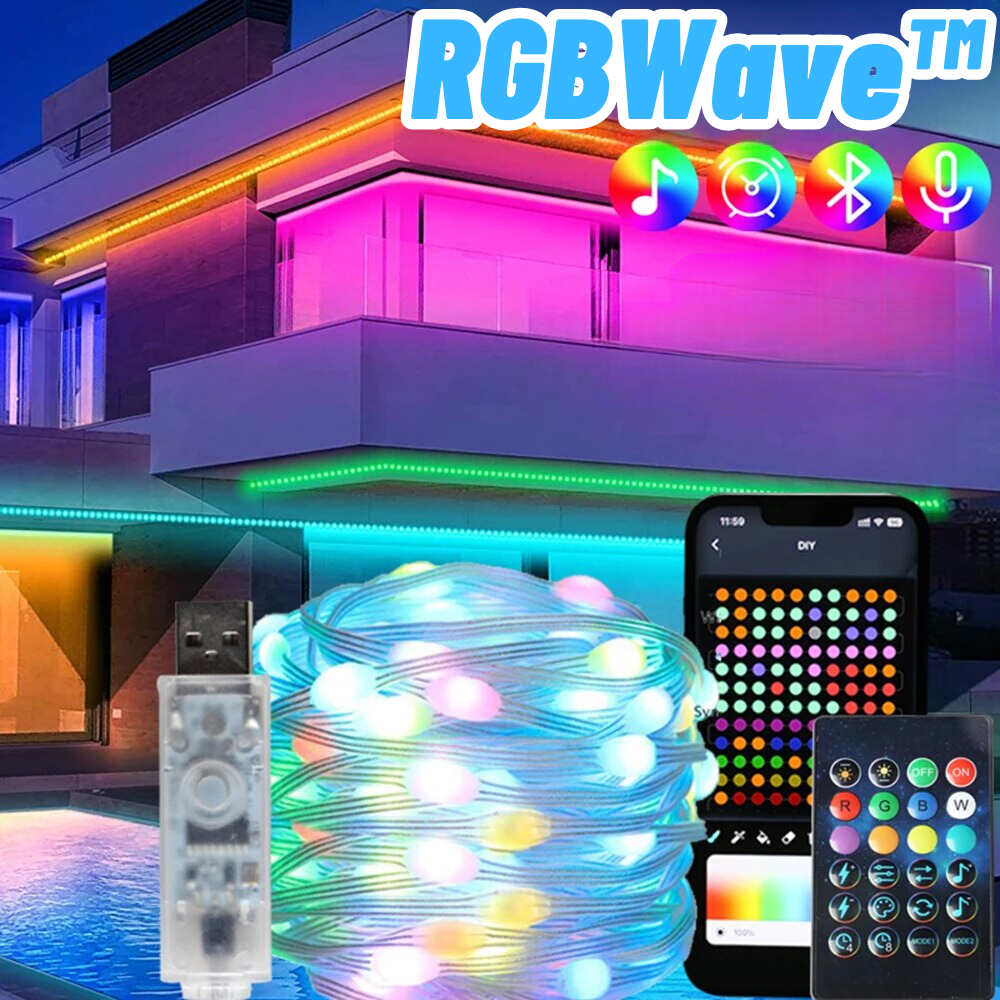RGBWave™ | Smart RGB-LED-Leuchten