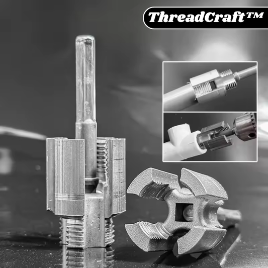 ThreadCraft™ - 2-in-1-Rohrgewindeschneider