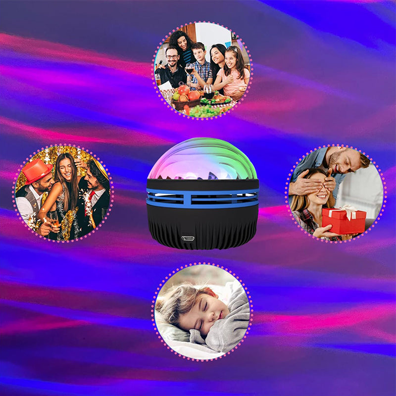 GalaxyBeam™ LED Star Projektor Nachtlicht