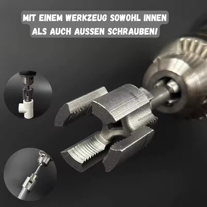 ThreadCraft™ - 2-in-1-Rohrgewindeschneider