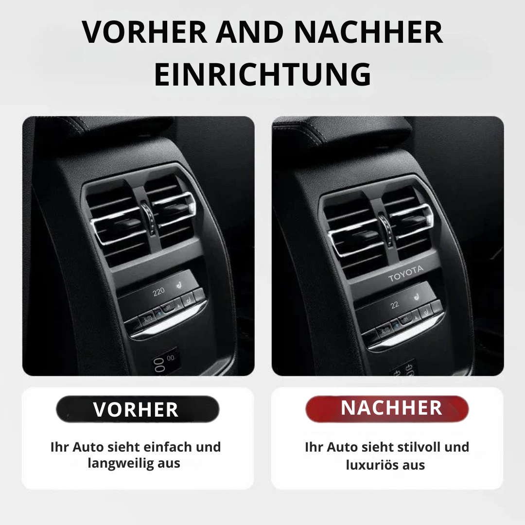 GoldEdge™ - Luxuriöse Metallsticker (10 Stück)