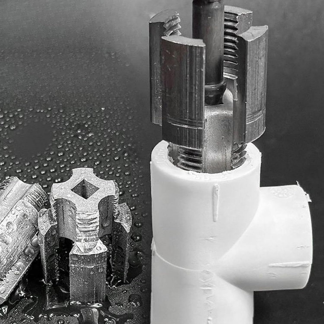 ThreadCraft™ - 2-in-1-Rohrgewindeschneider