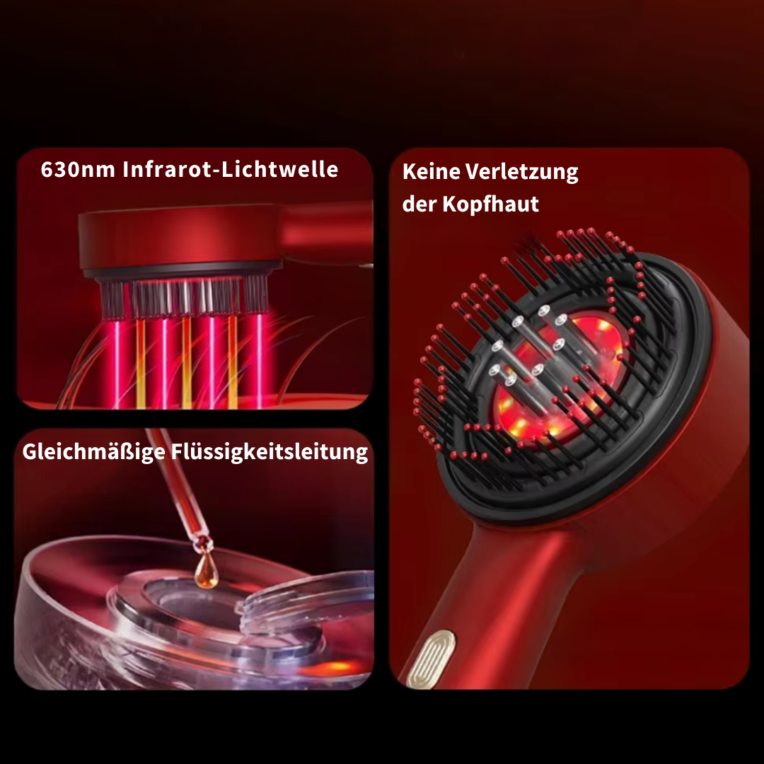 HaareRein™ - Tragbare elektrische Bürste