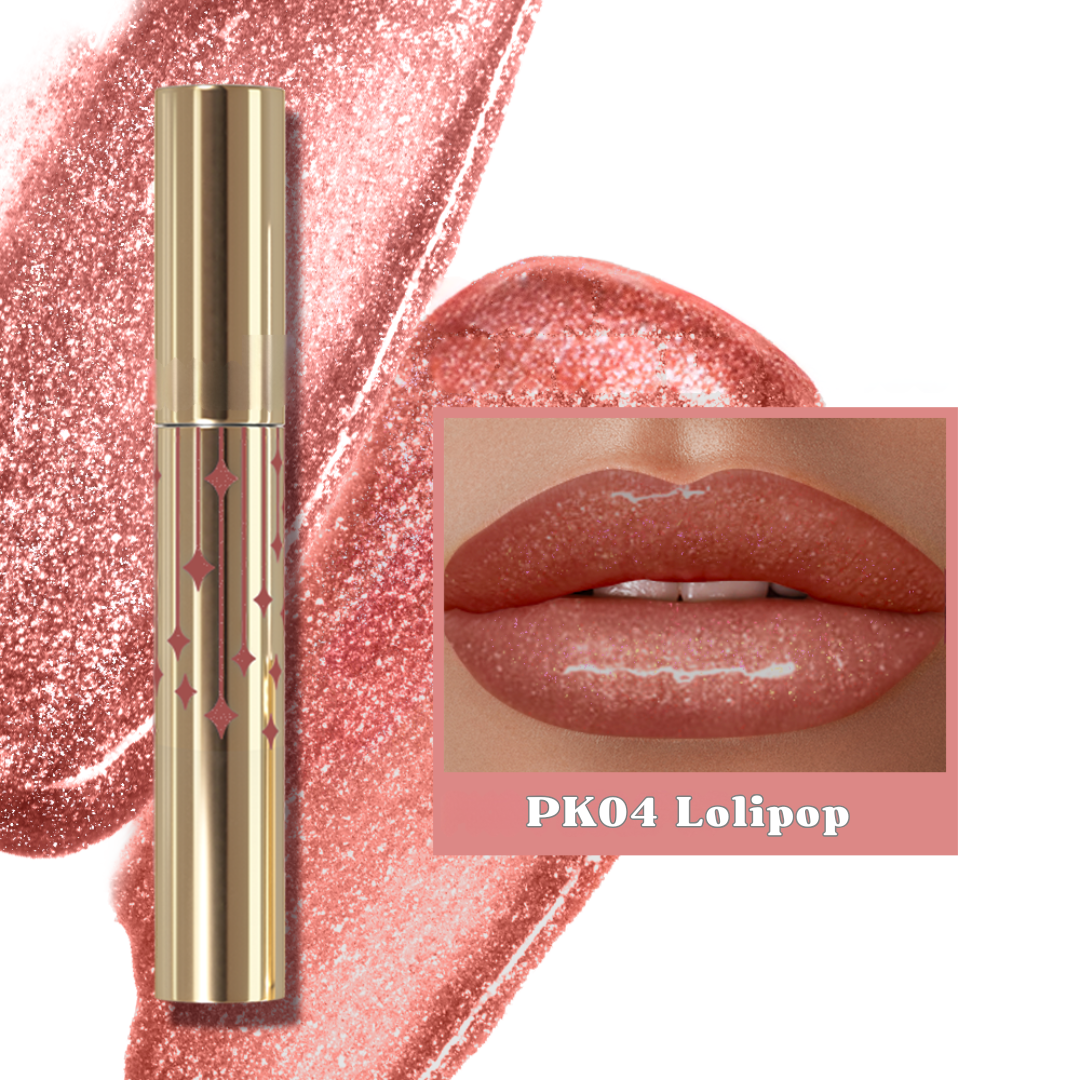 GlitzGlow™ | Glitzer-Lippenglanz (1+1 Gratis)