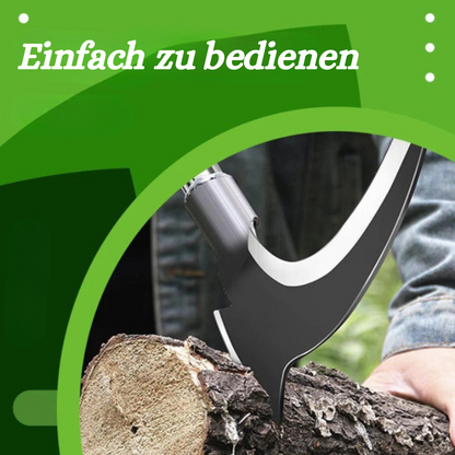 AxeCut™️ I 2 in 1 Manganstahl-Doppelsensenaxt