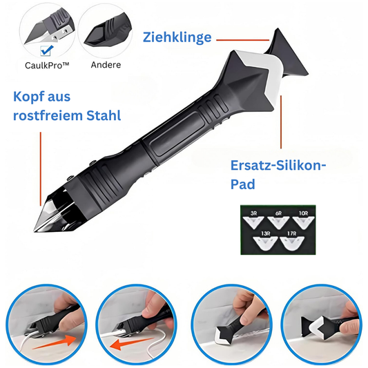 CaulkPro™  |  3-in-1 Abdichtungswerkzeug