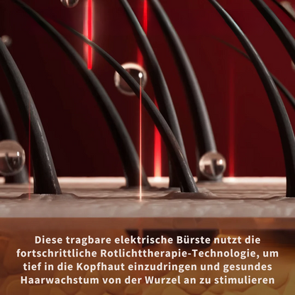 HaareRein™ - Tragbare elektrische Bürste