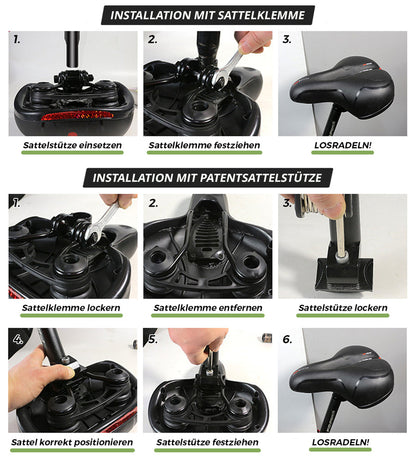 AirRide™ - Atmungsaktiver hohler Fahrradsattel