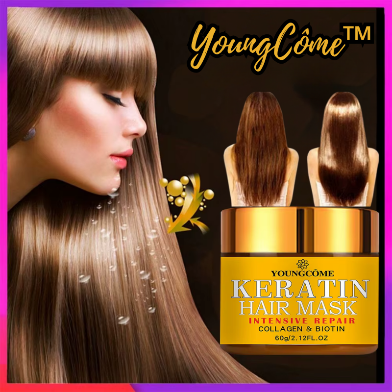 YoungCôme™ - Keratin-Haarkur Reparaturmaske