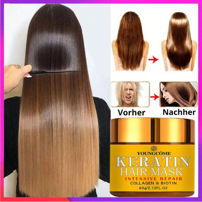 YoungCôme™ - Keratin-Haarkur Reparaturmaske