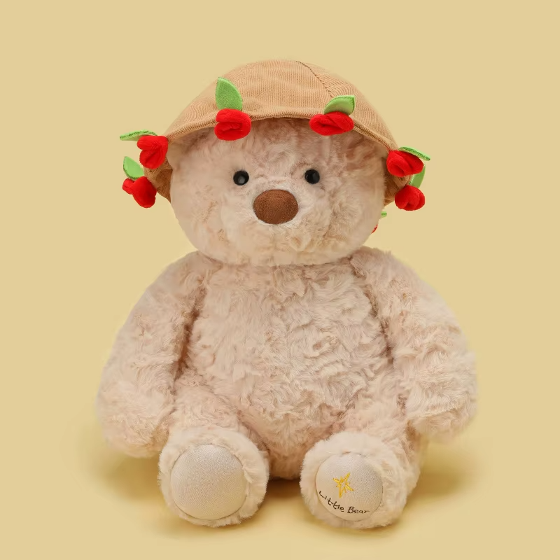 BloomBear™ | Teddybär mit Rosenstrauß
