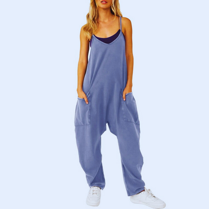 UrbanEase™ - Frauen Baggy Jumpsuit