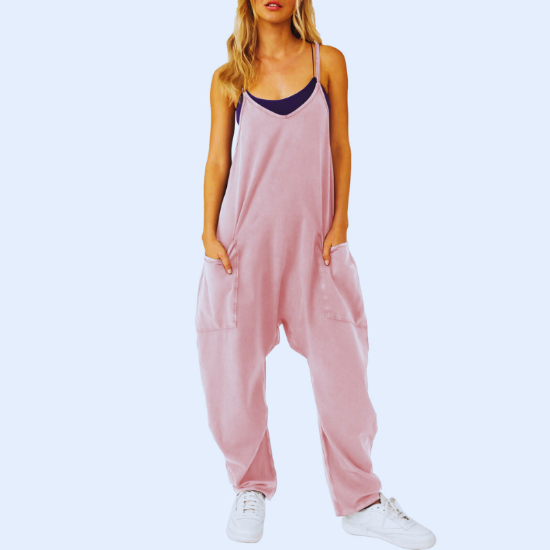 UrbanEase™ - Frauen Baggy Jumpsuit