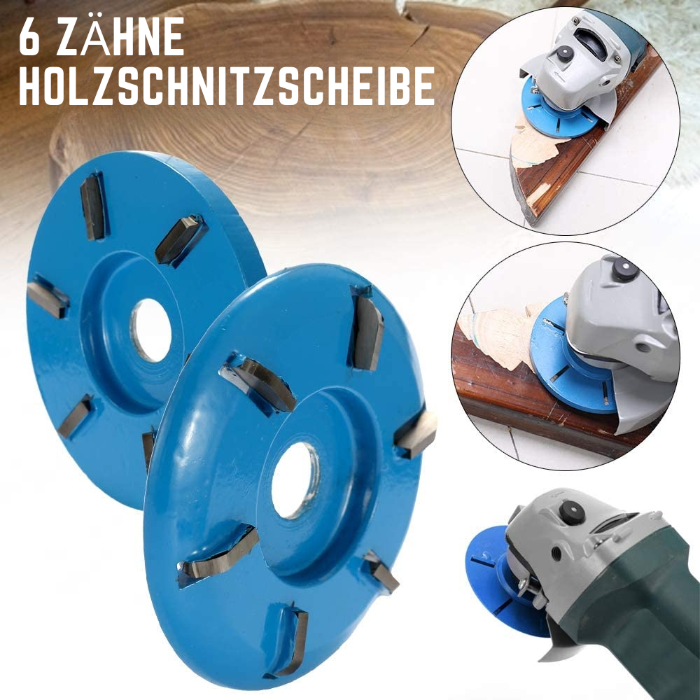 WoodRazor™ - 6 Zähne Holzschnitzscheibe