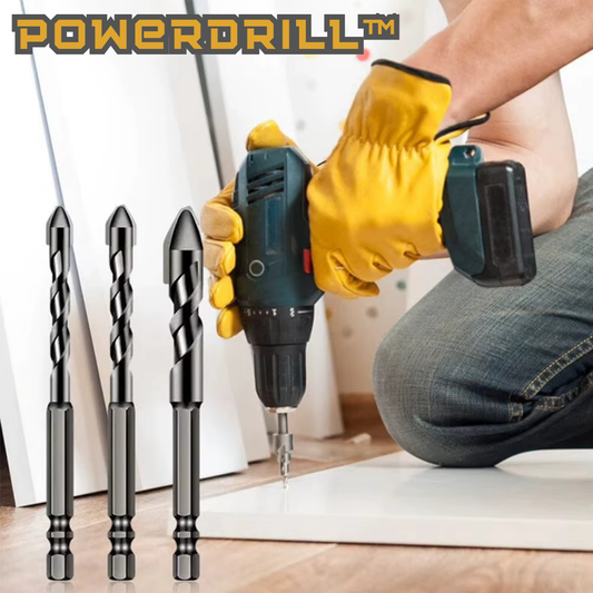 PowerDrill™ – Hochfeste Spiralbohrer (𝟰 𝗦𝘁ü𝗰𝗸)