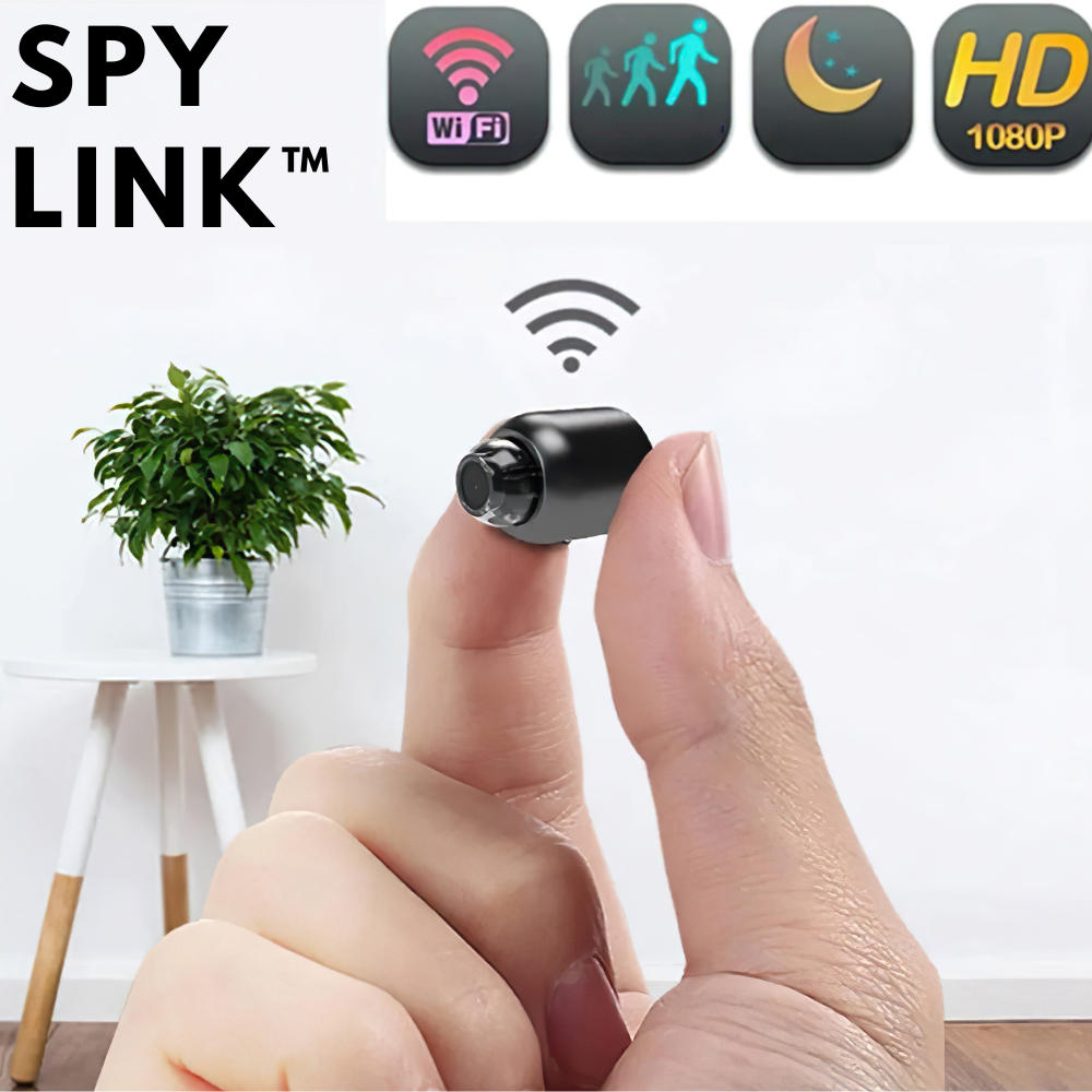 SpyLink™ - Drahtlose Mini-Überwachungskamera